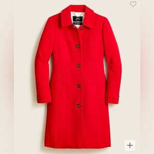 J. Crew Double Cloth Lady Day Coat